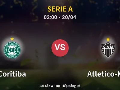 Kết Quả: Coritiba 2-0 Atletico-MG – Highlight & Bàn Thắng | Serie A