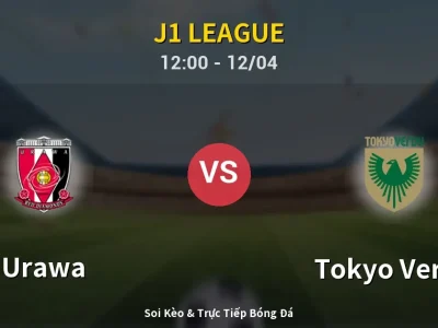 Kết Quả: Urawa 1-1 Tokyo Verdy – Highlight & Bàn Thắng | J1 League