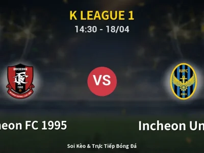 Kết Quả: Bucheon FC 1995 2-2 Incheon United – Highlight & Bàn Thắng | K League 1