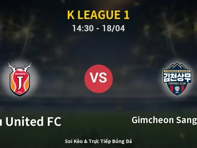Kết Quả: Jeju United FC 1-1 Gimcheon Sangmu FC – Highlight & Bàn Thắng | K League 1