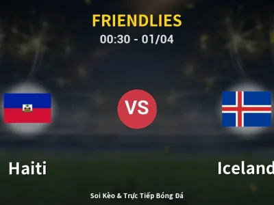 Kết Quả: Haiti 1-1 Iceland – Highlight & Bàn Thắng | Friendlies