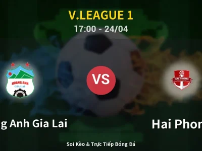 Kết Quả: Hoang Anh Gia Lai 0-0 Hai Phong – Highlight & Bàn Thắng | V.League 1