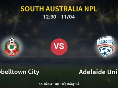 Soi Kèo Campbelltown City vs Adelaide United II – 12:30 11/04 | Nhận Định, Dự Đoán Tỷ Số