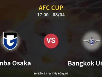 Kết Quả: Gamba Osaka 0-1 Bangkok United – Highlight & Bàn Thắng | AFC Cup