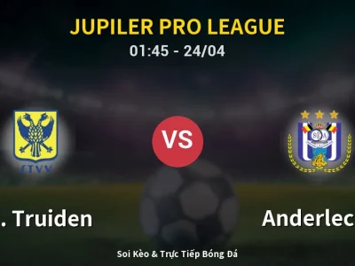 Kết Quả: St. Truiden 2-0 Anderlecht – Highlight & Bàn Thắng | Jupiler Pro League