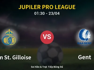 Kết Quả: Union St. Gilloise 0-0 Gent – Highlight & Bàn Thắng | Jupiler Pro League