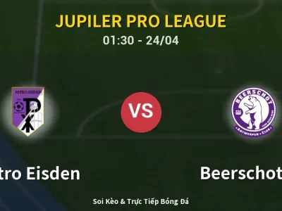 Kết Quả: Patro Eisden 1-1 Beerschot VA – Highlight & Bàn Thắng | Jupiler Pro League