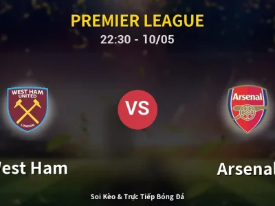 Soi Kèo West Ham vs Arsenal – 22:30 10/05 | Nhận Định, Dự Đoán Tỷ Số