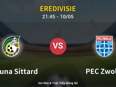 Soi Kèo Fortuna Sittard vs PEC Zwolle – 21:45 10/05 | Nhận Định, Dự Đoán Tỷ Số