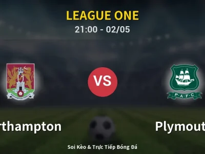 Soi Kèo Northampton vs Plymouth – 21:00 02/05 | Nhận Định, Dự Đoán Tỷ Số