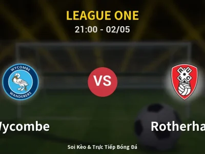 Soi Kèo Wycombe vs Rotherham – 21:00 02/05 | Nhận Định, Dự Đoán Tỷ Số