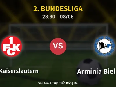 Soi Kèo 1. FC Kaiserslautern vs Arminia Bielefeld – 23:30 08/05 | Nhận Định, Dự Đoán Tỷ Số