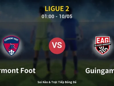 Kết Quả: Clermont Foot 1-0 Guingamp – Highlight & Bàn Thắng | Ligue 2