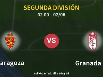 Kết Quả: Zaragoza 0-1 Granada CF – Highlight & Bàn Thắng | Segunda División