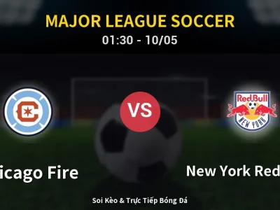 Kết Quả: Chicago Fire 1-3 New York Red Bulls – Highlight & Bàn Thắng | Major League Soccer