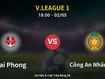 Soi Kèo Hai Phong vs Công An Nhân Dân – 18:00 02/05 | Nhận Định, Dự Đoán Tỷ Số