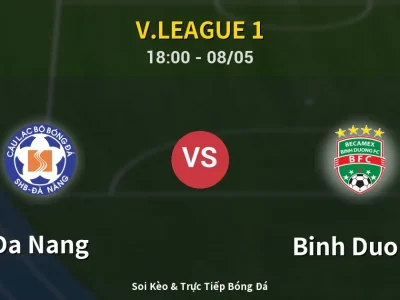 Soi Kèo Da Nang vs Binh Duong – 18:00 08/05 | Nhận Định, Dự Đoán Tỷ Số