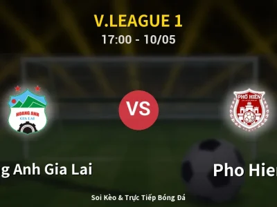 Soi Kèo Hoang Anh Gia Lai vs Pho Hien – 17:00 10/05 | Nhận Định, Dự Đoán Tỷ Số