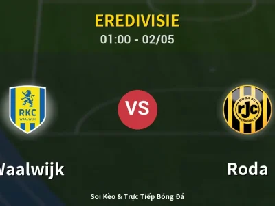 Kết Quả: Waalwijk 1-1 Roda – Highlight & Bàn Thắng | Eredivisie