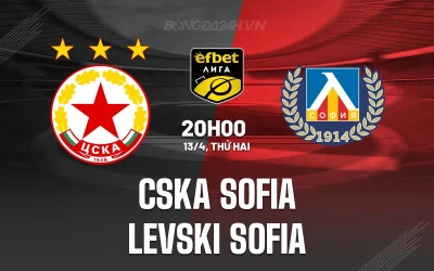 CSKA Sofia vs Levski Sofia: Trận Derby Thủ Đô Nảy Lửa, Ai Sẽ Thống Trị Sofia? 1